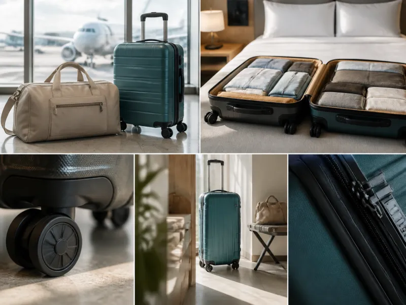 Reisetasche oder Koffer: Vergleich für jede Reiseart